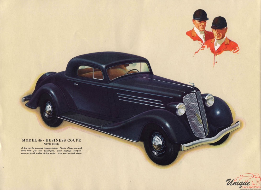 1934 Buick Brochure Page 5
